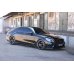 Накладки сплиттеры на пороги на Mercedes S W222 AMG-Line